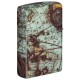 Зажигалка ZIPPO Compass Design с покрытием 540 Matte, латунь/сталь, разноцветная, 38x13x57 мм
