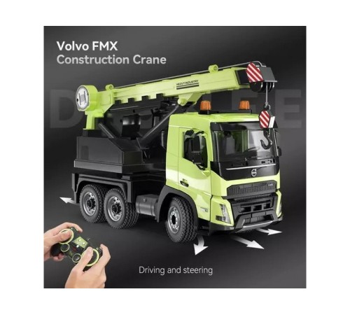 Радиоуправляемый автокран Double Eagle Volvo FMX 1/20 2.4G RTR