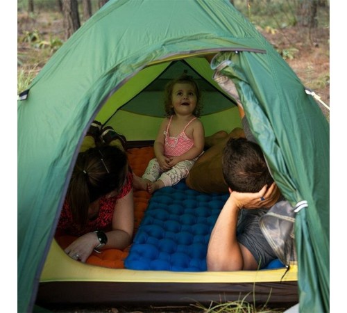 Коврик  Naturehike NH19Z012-P FC-12 односпальный  с подушкой (без надувного мешка)голубой, 6927595735695
