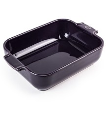 Прямоугольная форма для запекания Peugeot Ceramic, 25x15,5 см, Франция, баклажан