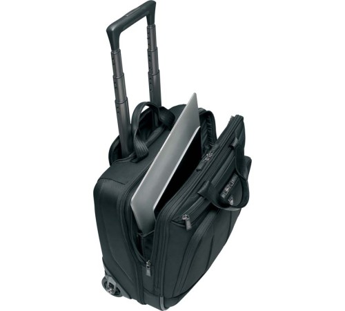 Мобильный офис VICTORINOX VX One Briefcase 15,6', чёрный, нейлон 1000D/кожа, 42x21x40 см, 35 л