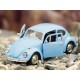 Машина Ideal 1:30-39 Volkswagen Beetle (блест. метал. фиолет.)