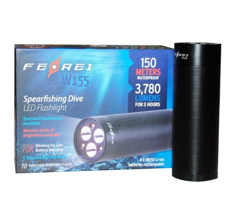 Фонарь дайвинговый Ferei W155 XM-L2 холодный - набор (W155CW)