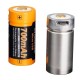 Аккумулятор 16340 Fenix 700 UP mAh Li-ion разъемом для USB, ARB-L16-700UP