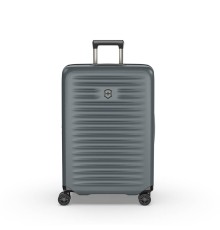 Чемодан VICTORINOX Airox Advanced, серо-синий матовый, 100% поликарбонат Makrolon, 46x29x69 см, 75 л