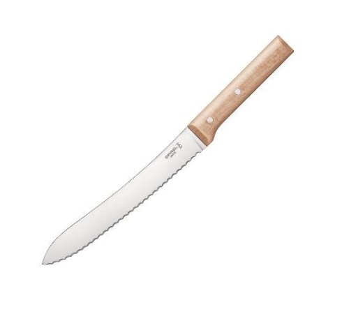 Нож для хлеба Opinel №116, деревянная рукоять, нержавеющая сталь, 001816