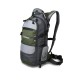 Рюкзак WENGER, серый/зеленый/серебристый, полиэстер 1200D PU, 23х18х47 см, 22 л