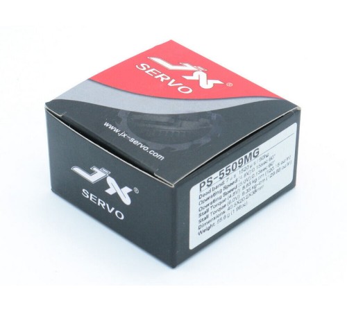 Сервомашинка аналоговая JX Servo PS-5509MG (55.6г/9.35/0.13/6V) стандартная