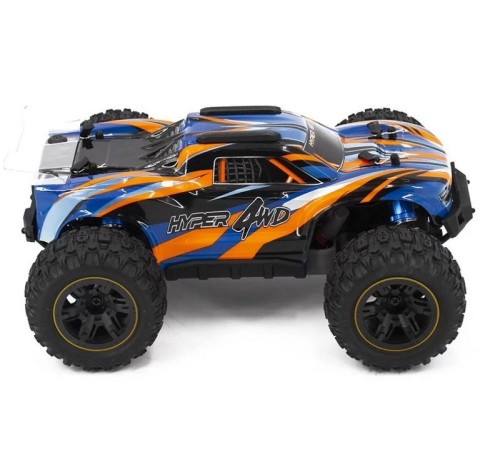 Радиоуправляемый монстр MJX Hyper Go 16108 (оранжевый) 4WD 2.4G LED 1/16 RTR