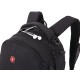 Рюкзак SWISSGEAR чёрный, полиэстер, 33х15х45 см, 22 л