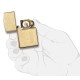 Зажигалка ZIPPO Venetian® с покрытием High Polish Brass, латунь/сталь, золотистая, 38x13x57 мм