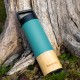 Термос Naturehike NH20SJ035 530мл, голубой, бамбуковый, 6927595763391