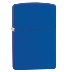 Зажигалка ZIPPO Classic с покрытием Royal Blue Matte, латунь/сталь, синяя, матовая, 38x13x57 мм