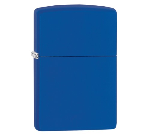 Зажигалка ZIPPO Classic с покрытием Royal Blue Matte, латунь/сталь, синяя, матовая, 38x13x57 мм