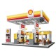 Конструктор CaDA автозаправочная станция Shell (1309 деталей)