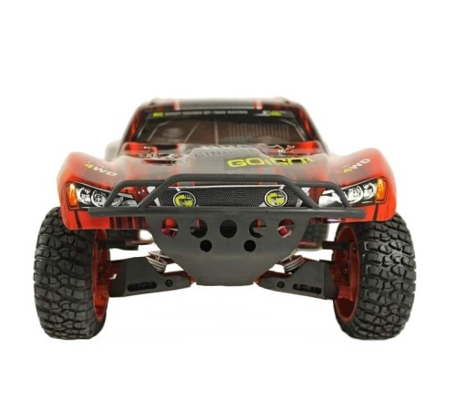 Радиоуправляемый шорт-корс Remo Hobby 9EMU Brushless (красный) 4WD 2.4G 1/8 RTR
