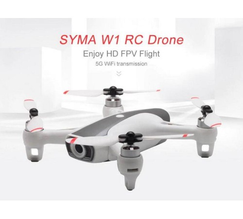 Р/У квадрокоптер Syma W1 brushless с FPV трансляцией Wi-Fi, барометр, GPS, 6-AXIS, 2.4G RTF