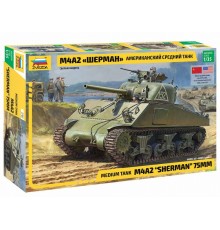 Сборная модель ZVEZDA Американский средний танк М4А2 