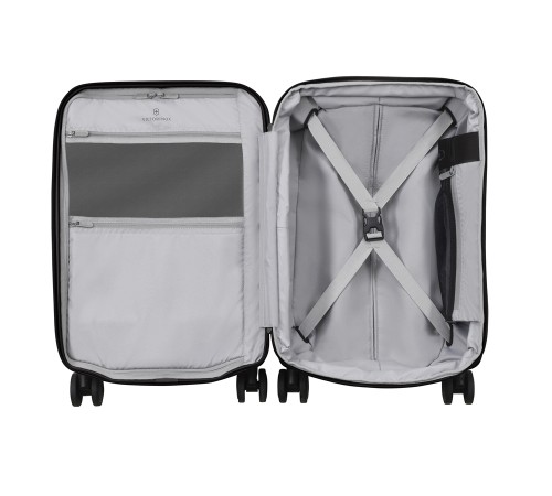 Чемодан VICTORINOX Connex, черный, поликарбонат Makrolon, 35x23x55 см, 33 л
