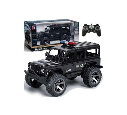 Радиоуправляемая машина Double Eagle Land Rover Defender 110 SWAT Police 4WD 2.4G 1/14 RTR