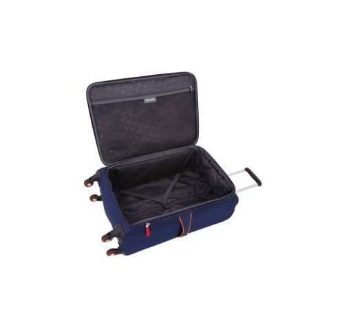 Чемодан WENGER AROSA, синий, полиэстер 750x750D добби, 40 x 24 x 70 см, 48 л