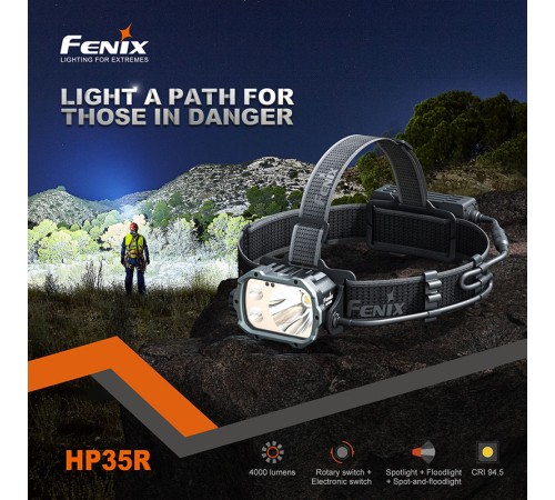Налобный фонарь Fenix HP35R SAR
