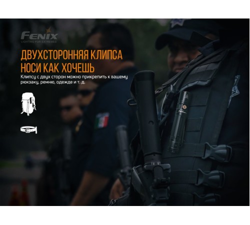 Набор Fenix PD36R LED Flashlight+E01 V2.0