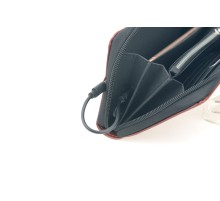 Кошелек Pierre Cardin с рower bank, серый, 20,5 х 11,0 х 3,0 см