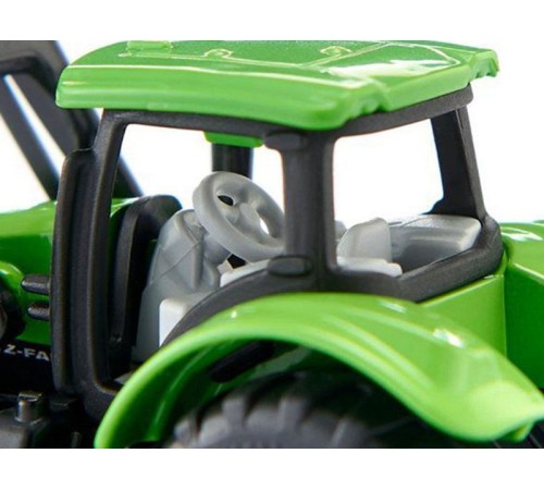 Трактор Siku 1394 Deutz-Fahr TTV 7250, с фронтальным погрузчиком