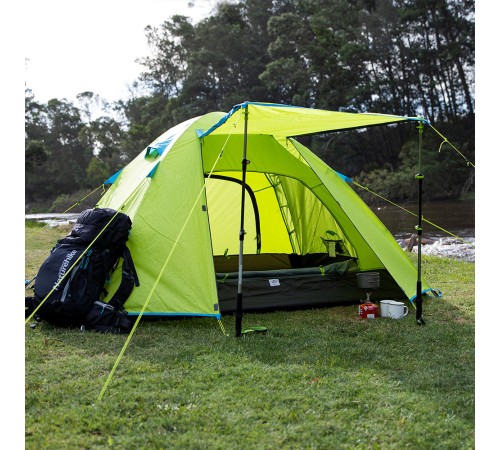Палатка Naturehike P-Series NH18Z022-P 210T/65D двухместная, светло-зеленая 2, 6975641887782