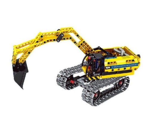 Конструктор Qihui Mechanical Master 2 в 1 Экскаватор и Робот (342 детали)