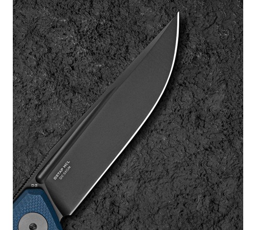 Нож Bestechman Mini Dundee сталь D2, рукоять G10 серая
