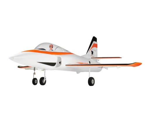 Радиоуправляемый самолет Top RC Jet Star Pro оранжевый 800мм импеллер 64мм 2.4G 4-ch LiPo RTF