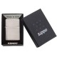 Зажигалка ZIPPO Armor™ c покрытием Brushed Chrome, латунь/сталь, серебристая, матовая, 38x13x57 мм