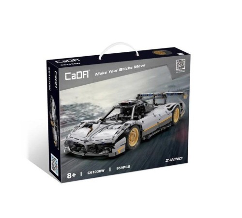 Конструктор CaDA спортивный автомобиль Z-Wind 1/12 (959 деталей)