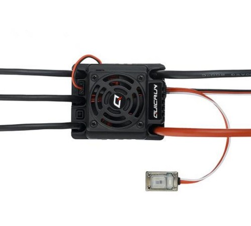 Бесколлекторный бессенсорный регулятор Hobbywing QuicRun-WP-8BL150 (150A-1080A, 1/8)