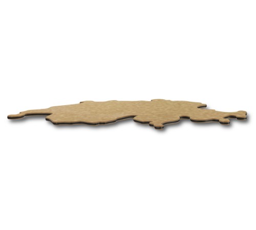 Набор VICTORINOX Swiss Map: нож для сыра и колбасы Swiss Classic 11 см + разделочная доска Epicurean