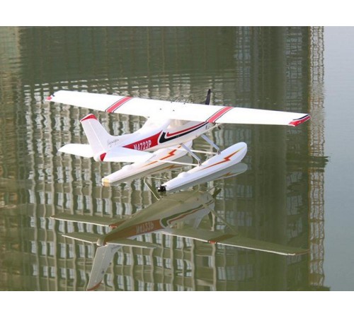 Радиоуправляемый самолет Top RC Cessna 1.5m C185 PRO на поплавках KIT