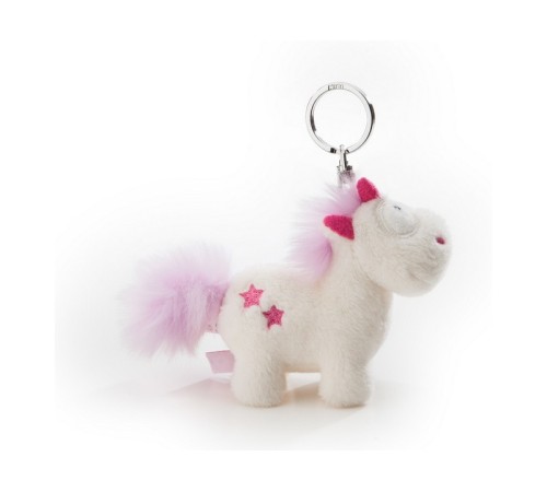 Мягкая игрушка NICI Единорог Теодор, брелок 10 см