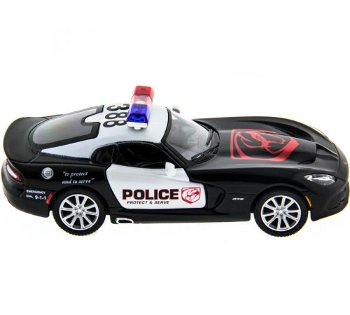 Машина Kinsmart 1:40 SRT Viper Police в асс. инерция (1/12шт.) б/к