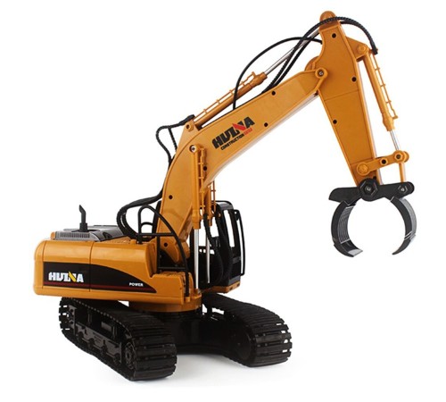 Радиоуправляемый экскаватор HUI NA 3in1 масштаб 1:14 2.4G - HN1550-60-70