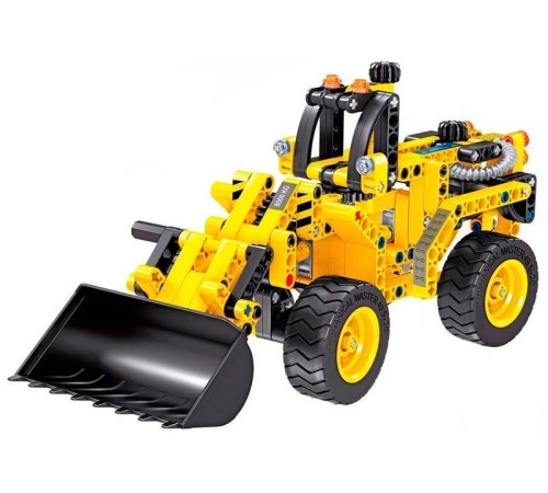 Конструктор Qihui Mechanical Master 2 в 1 Бульдозер и Танк (261 деталь)