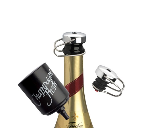 Подарочный набор для сохранения шампанского Dom Perignon Wecomatic Champagne Fresh de Luxe