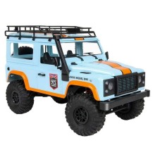 Радиоуправляемая машина MN MODEL английский внедорожник Defender  D90 (голубой) 4WD 2.4G 1/12 RTR
