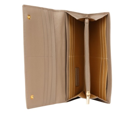 Кошелёк Cross Monaco Taupe, кожа наппа, гладкая, цвет бежевый, 20 x 11 x 2,5 см