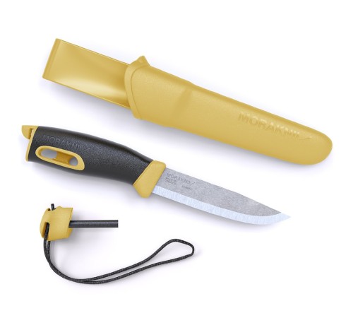 Нож Morakniv Companion Spark Yellow, нержавеющая сталь, 13573