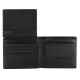 Портмоне WENGER Alphubel, черный, кожа наппа, 12×2×9,5 см