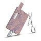 Швейцарская карточка VICTORINOX SwissCard Classic Spring Spirit, 10 функций, розово-сиреневая