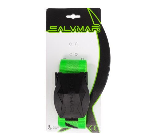 Нейлоновый грузовой ремень SALVIMAR с пряжкой из пластика, Зеленый