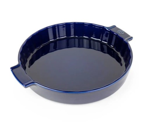 Форма для пирога Peugeot Ceramic, Франция, 33см, синяя